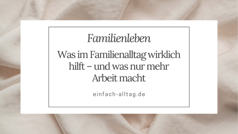 Familienalltag