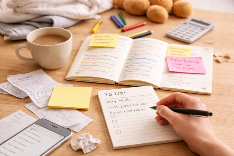 Aufgabenverteilung im Familienalltag